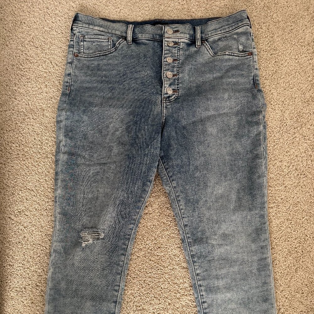 Express Skinny High Rise Jeans